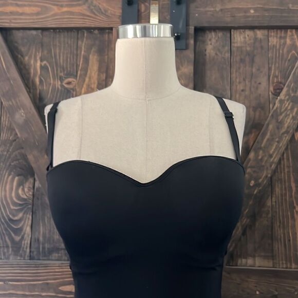 Heavenly Shapewear Women's Molded Cup Control Slip Bodysuit 8196 Sz-Large - Picture 3 of 11